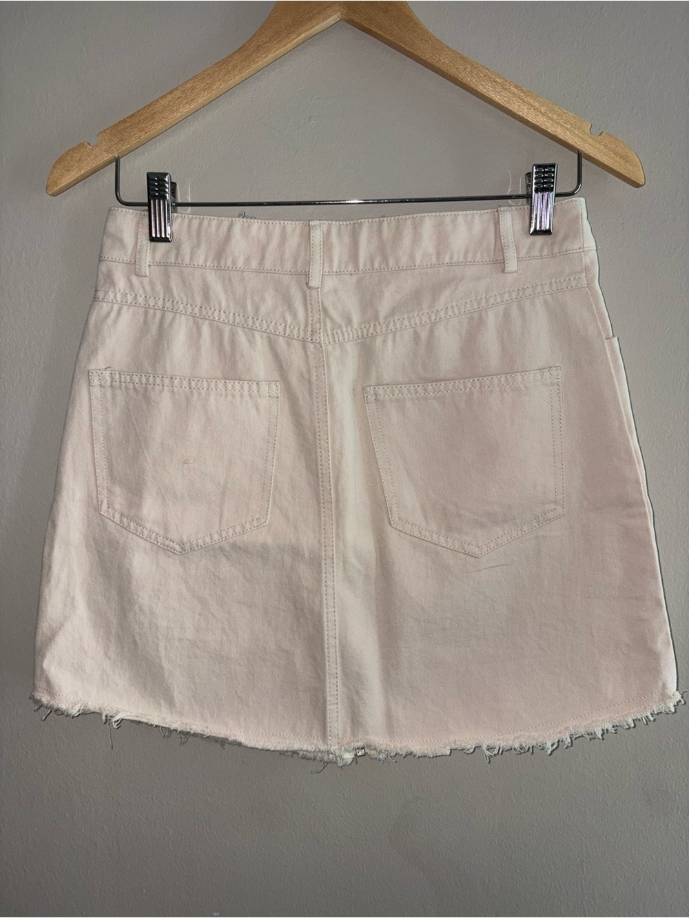 She + Sky - Front-Zip Mini Skirt - Picture 3 of 3